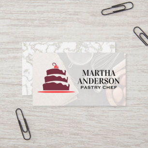 Cake Logo   Backzutaten Visitenkarte