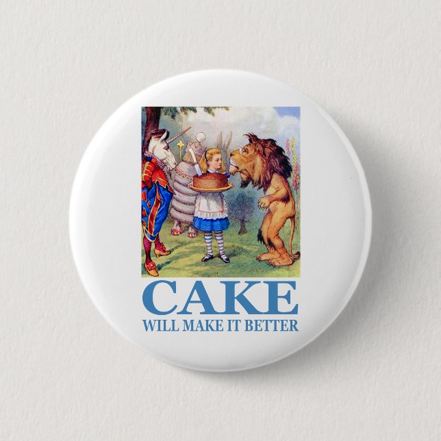 CAKE MACHT ES BESSER BUTTON (Vorderseite)