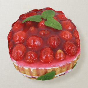 Cake Shop Decoder Logo hinzufügen, um zu personali Rundes Kissen