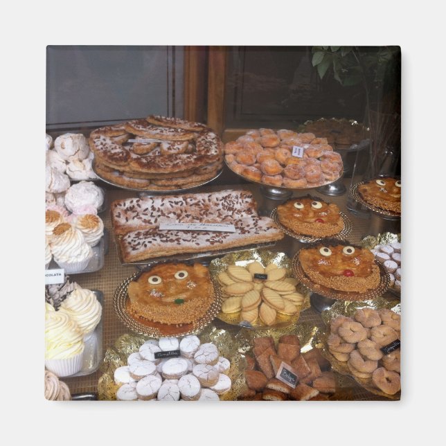 Cake Shop in Barcelona Magnet (Vorne)