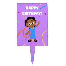 Topper de gâteau d'Akili