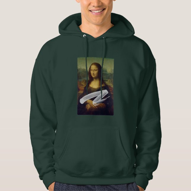 Caked Mona Lisa Hoodie (Vorderseite)