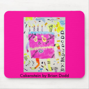 Cakenstein Mausunterlage durch Brian Dodd Mousepad
