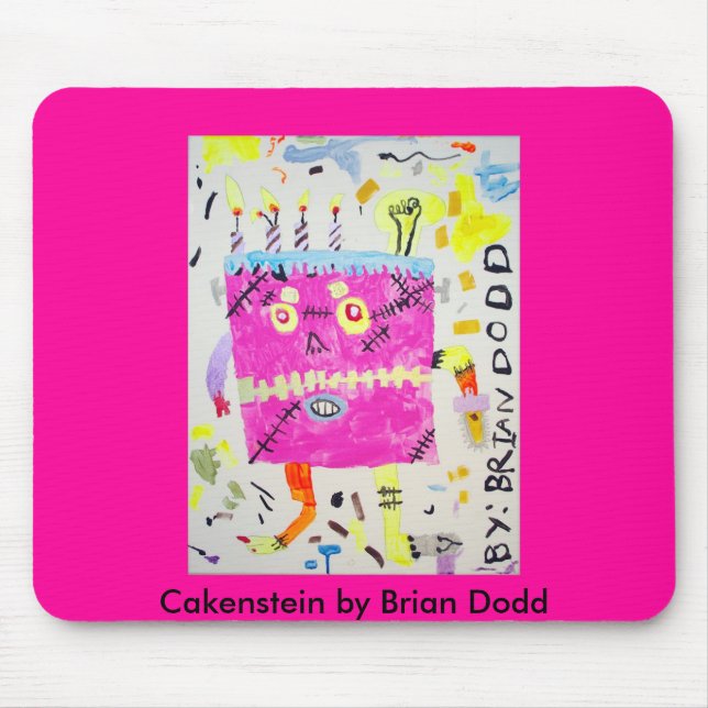 Cakenstein Mausunterlage durch Brian Dodd Mousepad (Vorne)