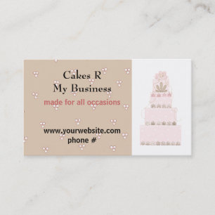 Cakes/mein Geschäftsdesign Visitenkarte
