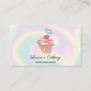 Cakes Süßigkeiten Cupcake Zuhause Bäckerei Giro de Visitenkarte