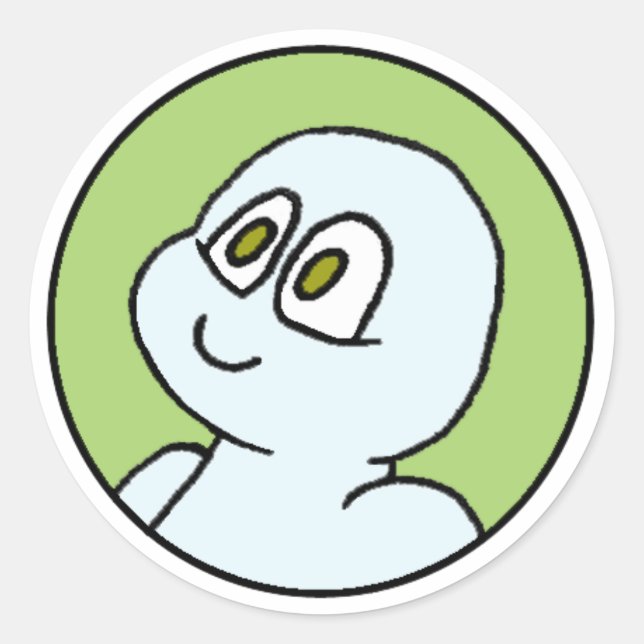 Cal Mini Circle Sticker (Vorderseite)