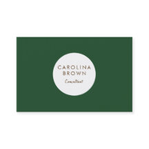 Cal Poly Pomona Carte de visite vert