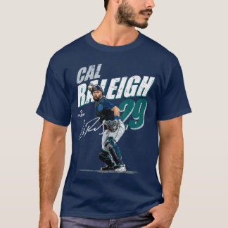 Cal Raleigh Seattle MLB Baseball Spieler MLBCRA204 T-Shirt
