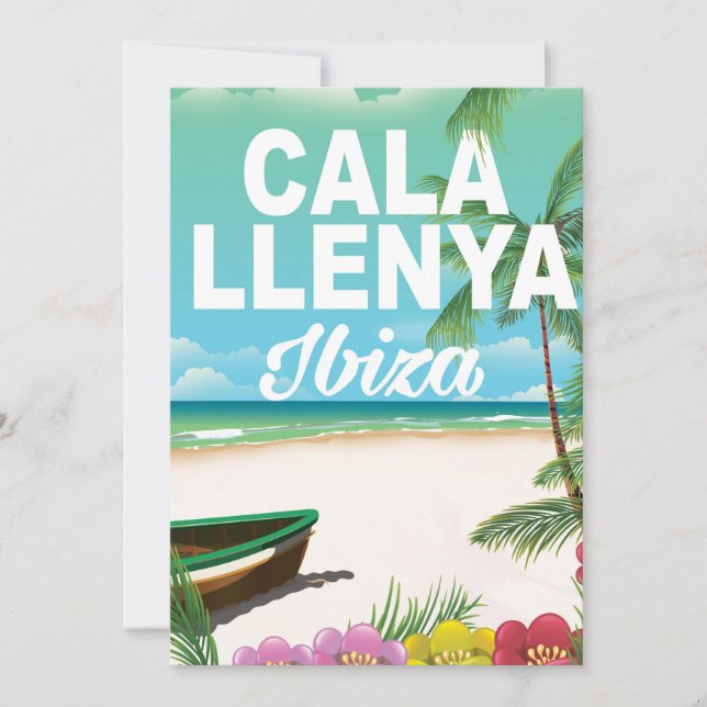 Cala Lenya Ibiza Strandpromenade (Vorderseite)