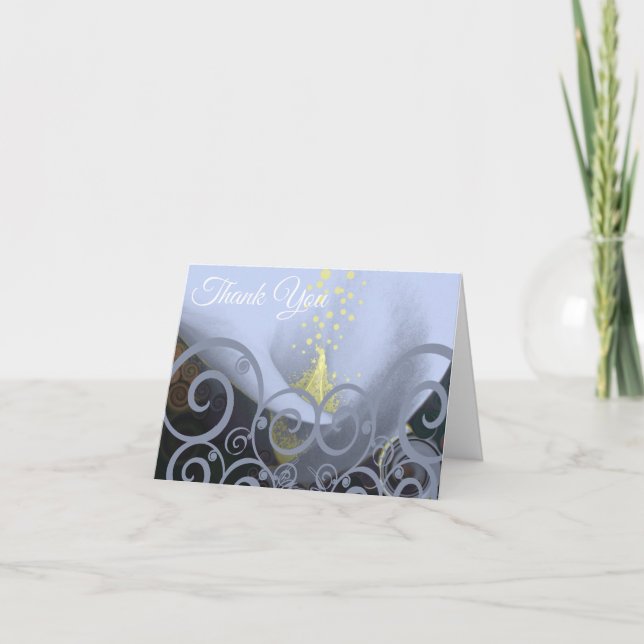 Cala Lilly danke Ihnen Blue Wirbel (Vorderseite)