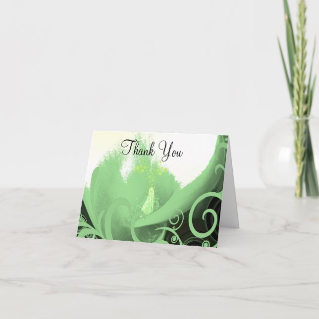 Cala Lilly Tourbillons verts - Merci (Devant)