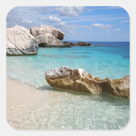Cala Mariolu Strand, sardische Aufkleber