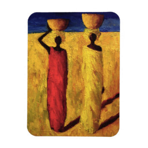 Calabash-Mädchen 1991 Magnet