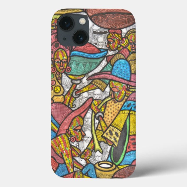 Calabash-Markt Case-Mate iPhone Hülle (Rückseite)