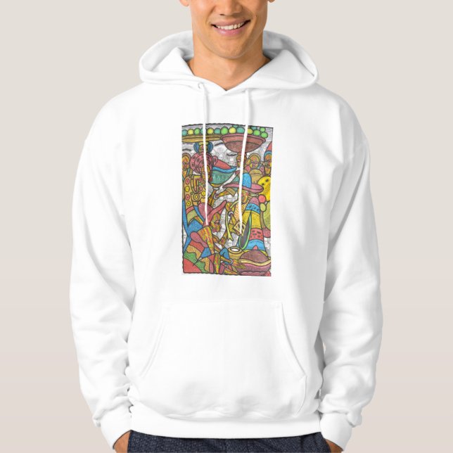Calabash-Markt Hoodie (Vorderseite)
