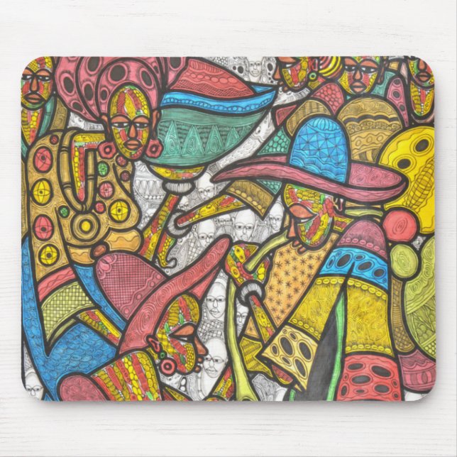 Calabash-Markt Mousepad (Vorne)