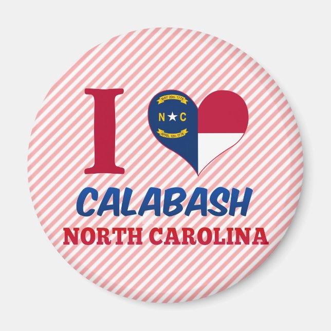Calabash, North Carolina Magnet (Vorne)