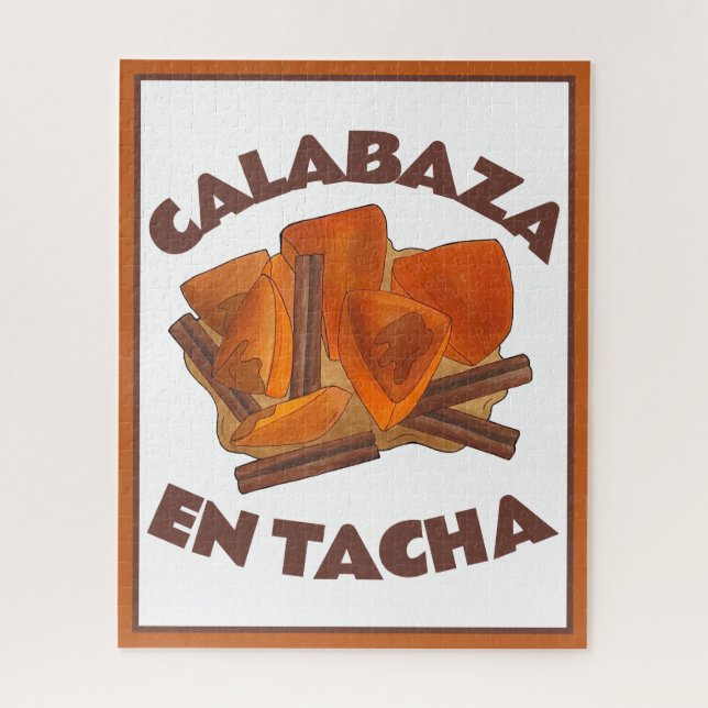 Calabaza en Tacha Mexikanisch Candid Pumpkin Desse (Vertikal)