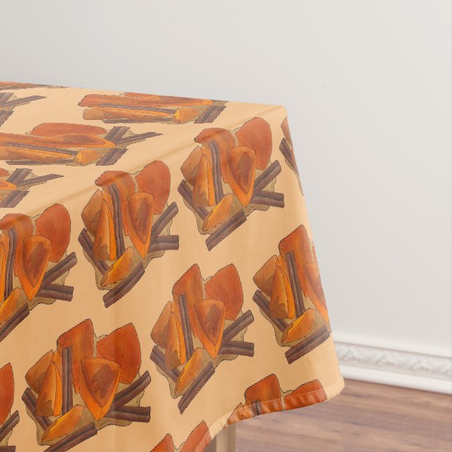 Calabaza en Tacha Mexikanisch Candid Pumpkin Desse Tischdecke (Beispiel)
