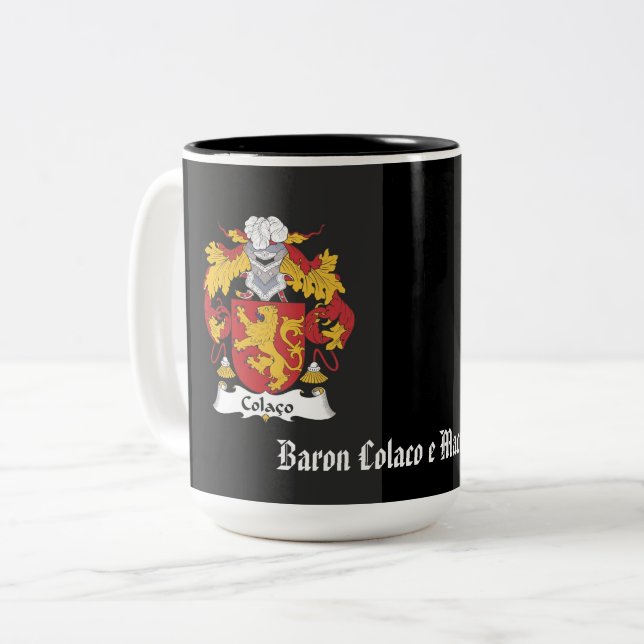 "Calaco" Zweifarbige Tasse (Vorderseite Links)