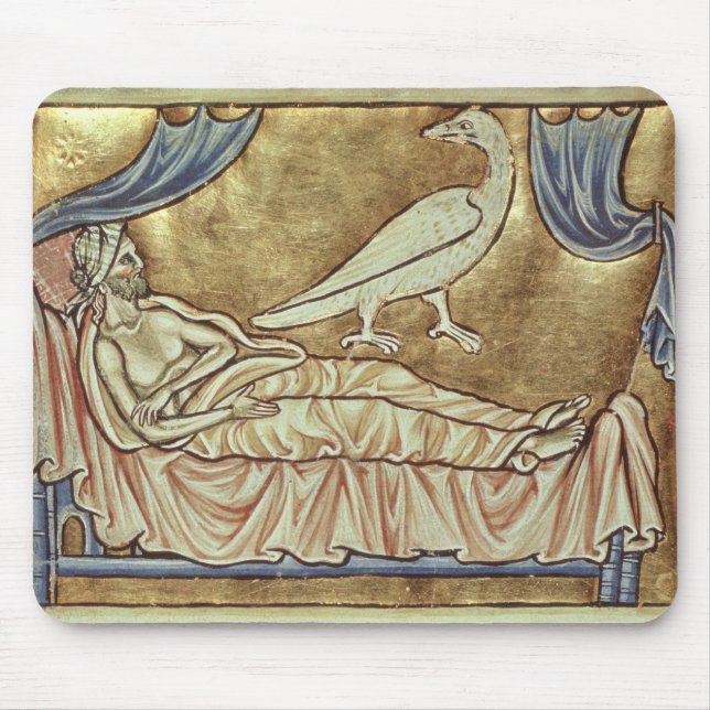 Caladrius Vogel, angeblich vorauszusagen Mousepad (Vorne)