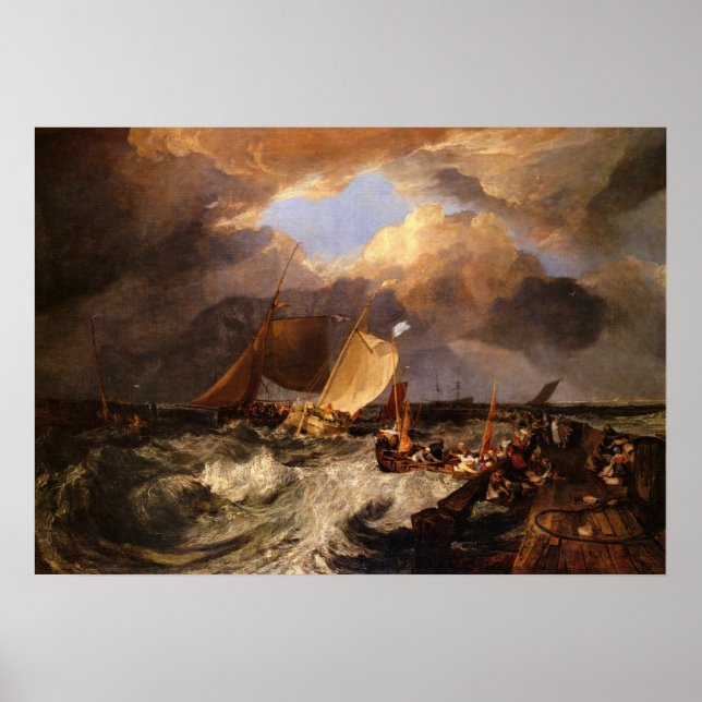 Calais Pier Poster (Vorne)