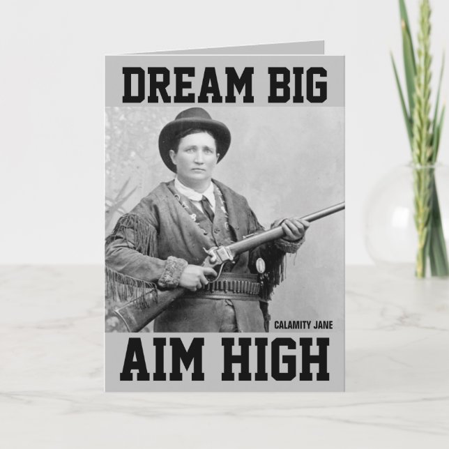 CALAMITY JANE CARTES D'ANNIVERSAIRE POUR ELLE (Devant)