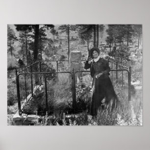 Calamity Jane im Grab von Wild Bill Hickok Poster