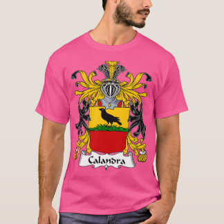 Calandra Coat of Arms Familienwappen T-Shirt