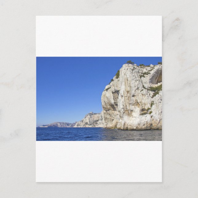 Calanques in Cassis Postkarte (Vorderseite)