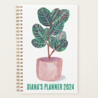 Calathea Gebet Pflanze Wasserfarben Häuserpflanze