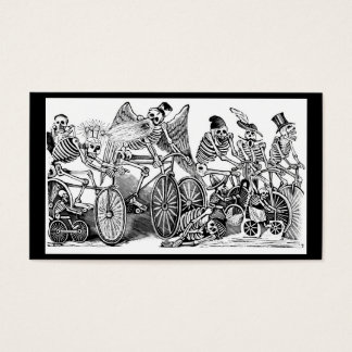 Calavera Bicyclists um das Mexiko des späten 18. J