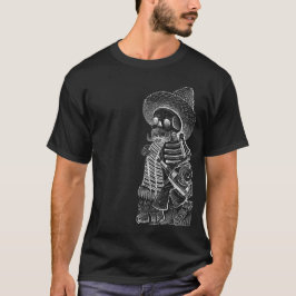 Calavera in Weiß T-Shirt