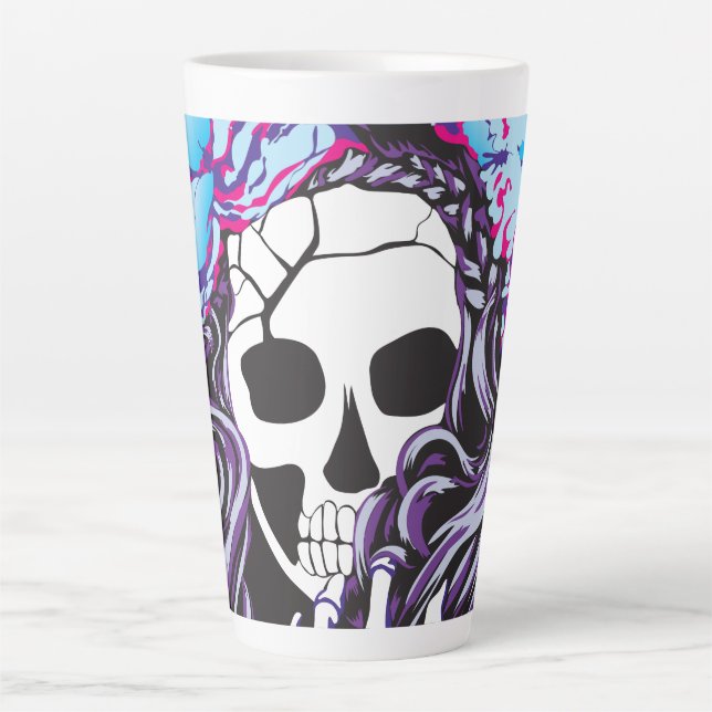 Calavera Latte Tasse (Vorderseite)