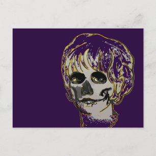 Calavera mamacita postkarte