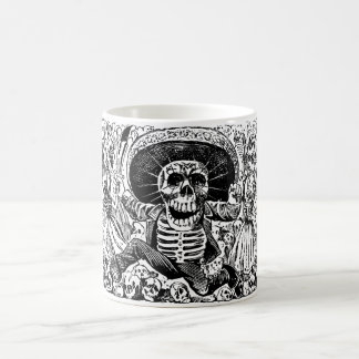 Calavera Oaxaqueña durch José Guadalupe Posada Kaffeetasse