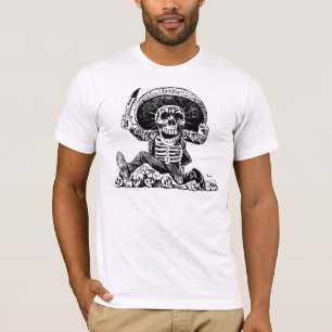 Calavera Oaxaqueña (Mittelbild) durch José Posad T-Shirt