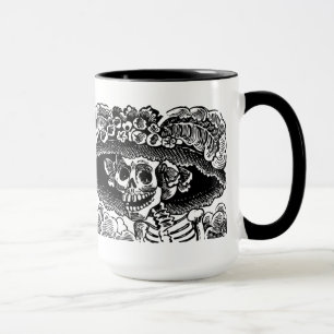 Calavera Paare Tasse