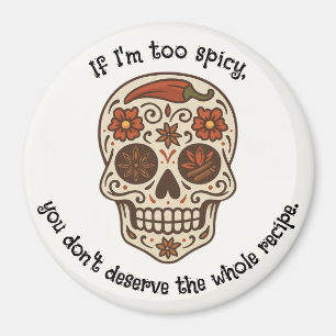 Calavera Sugar Skull Spicy Kitchen Kühlschrankmagn Magnet