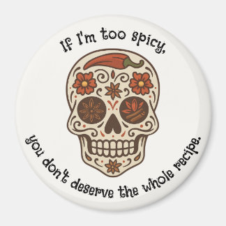 Calavera Sugar Skull Spicy Kitchen Kühlschrankmagn Magnet