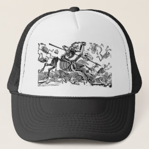 "Calavera von Don Quichote" circa frühem 1900's Truckerkappe