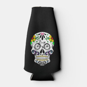 Calavera - Zuckerschädel-Kreuzer-Fahrrad Flaschenkühler