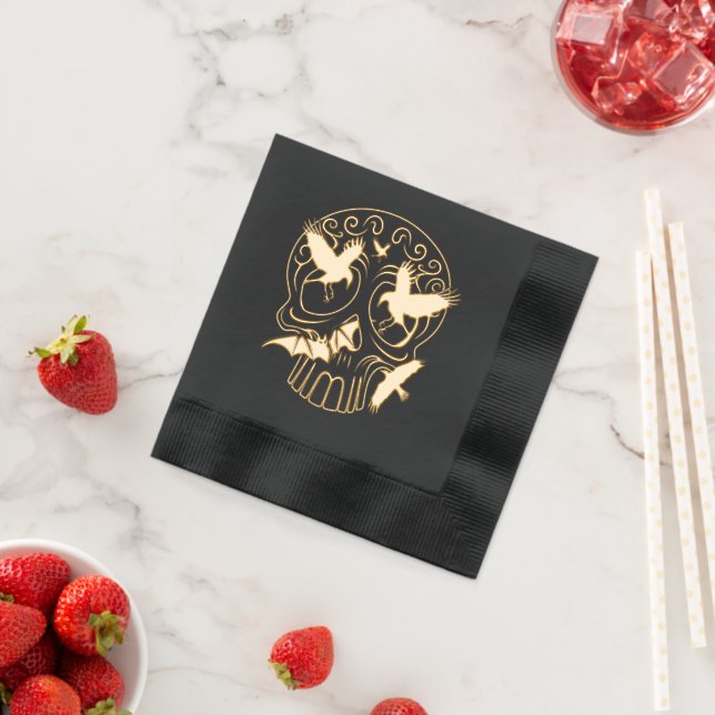 Calaveras décoratives Halloween (Insitu (Fraise))