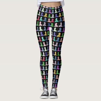 Calça legging com desenho de Capoeira Leggings