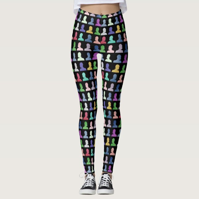 Calça legging com desenho de Capoeira Leggings (Vorderseite)