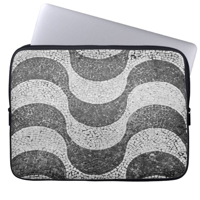 Calçadão de Copacabana Laptopschutzhülle (Vorderseite)