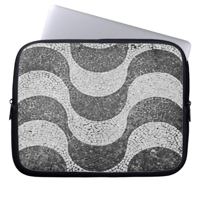 Calçadão de Copacabana Laptopschutzhülle (Vorderseite)