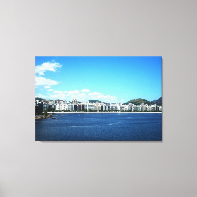 Calçadão Leinwanddruck (Vorderseite)