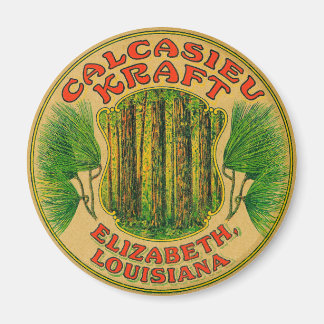 Calcasieu Kraft Bags Magnet